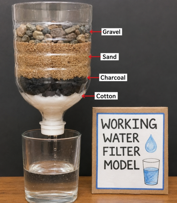 working water filter model